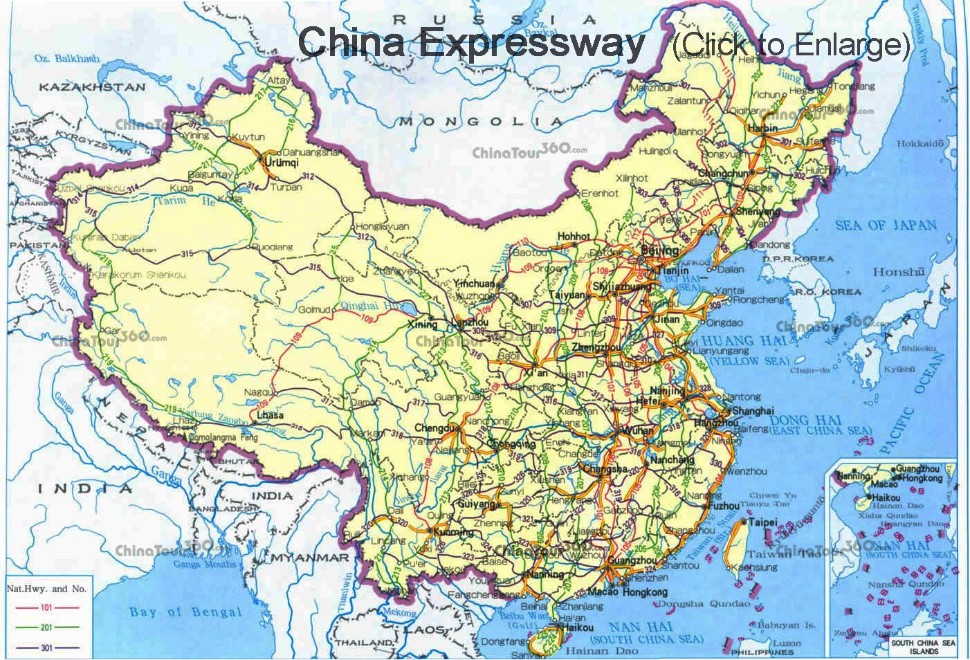 Fuzhou China Map