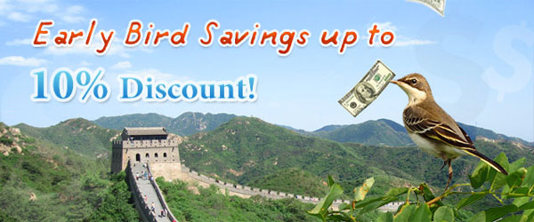 Early Bird Savings