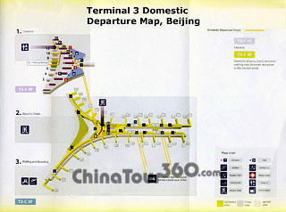 Domestic Departure, Beijing Capital Airport T3