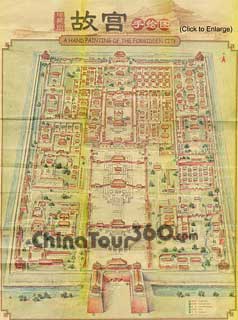 Forbidden City Map
