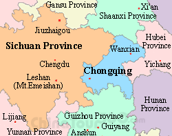 Chengdu Map