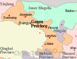 Lanzhou Map