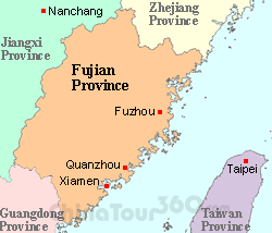 Xiamen Map