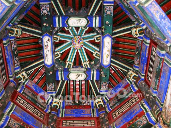 Intricate Painted Ceiling, Beijing Summer Palace