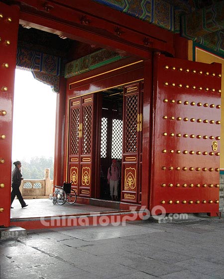 Big Red Door, Temple of Heaven, Beijing