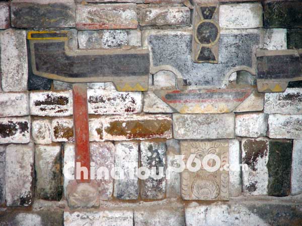 Ancient bricks and symbols