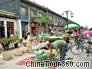 A Small Food Market in Pingyao Ancient Town
