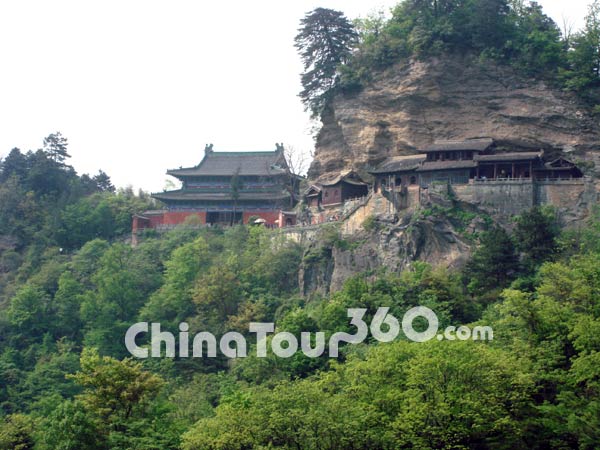 Magnificent buildings on Wudang Mountain