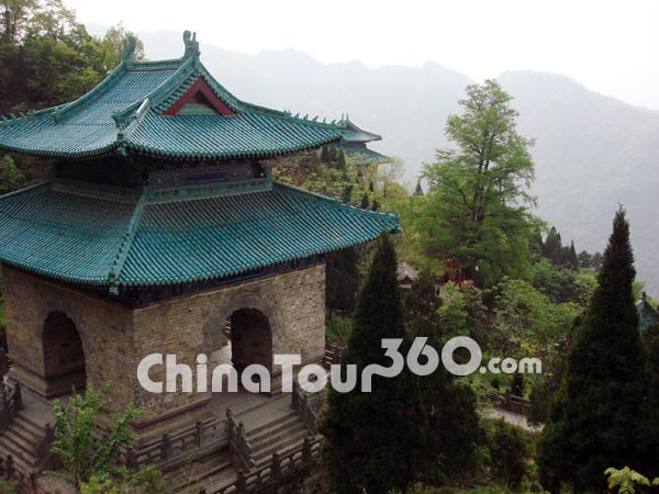 Standing on the Wudang Mountain