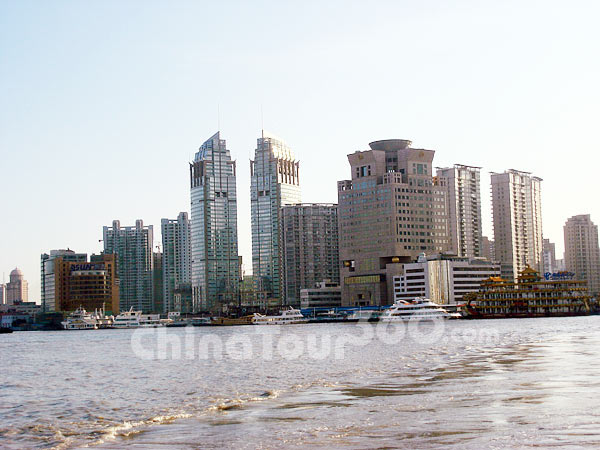 Buildings along the Huangpu River