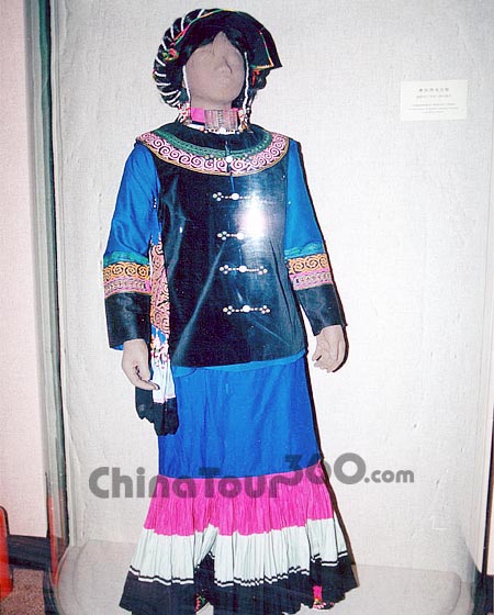 Typical dress of a Chinese minority