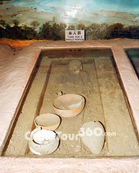 Tomb for a single person