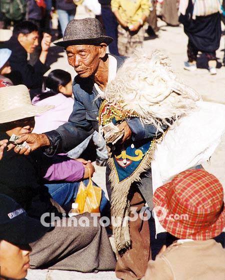 A Tibetan Beggar 