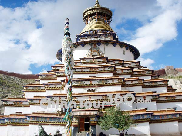 Kumbum Stupa in Palkhor Monastery