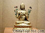Gilt Statue of a Tibetan Buddha 