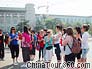 Visitors at Beijing Tiananmen Square