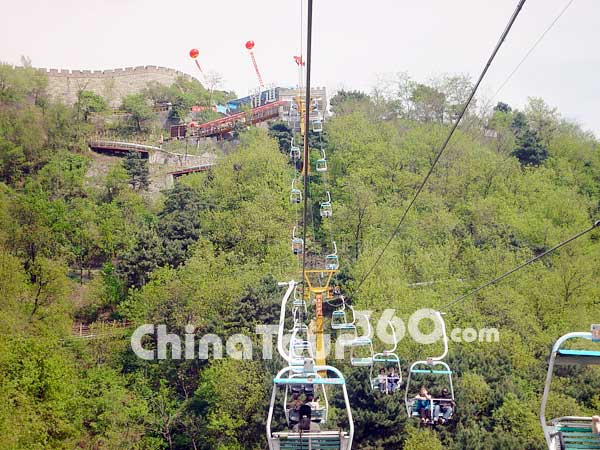 Cable Cars of Mutianyu, Beijing