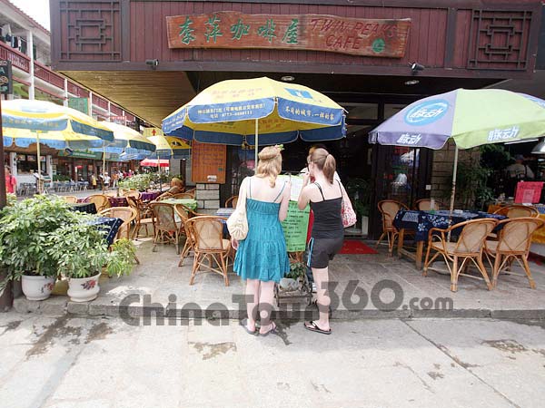 A Cafe in Yangshuo West Street
