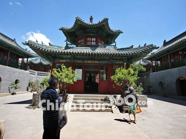 An Ancient Tower in Chunyang Palace
