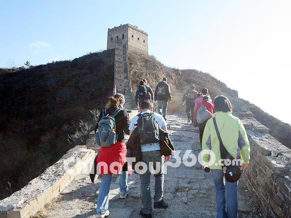 Broken Section of Jinshanling Great Wall
