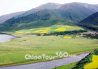 Beautiful Scenery in Qinghai