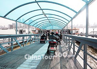 A Ferry Terminal in Shanghai