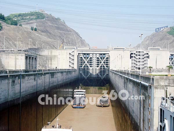 Lock Gate of Three Gorges Dam