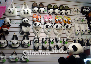Panda Souvenirs in Panda House