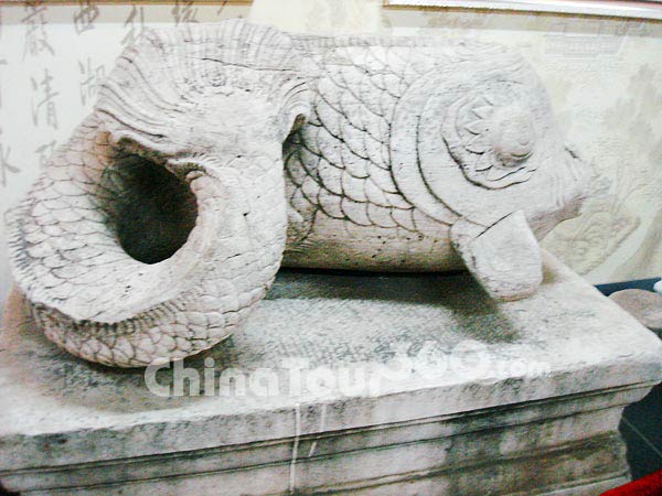 Stone Sculpture of Fish, Beijing Yuanmingyuan