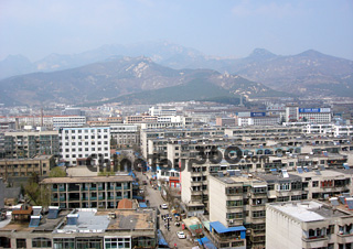 Full View of Taian City