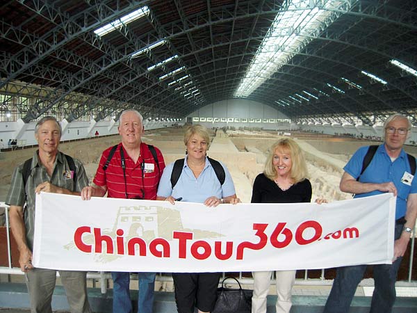 Our Tour Group at Terracotta Warriors