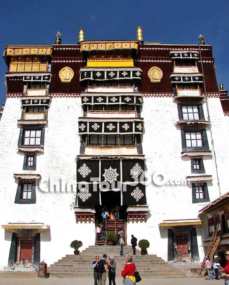 White Palace, Lhasa Potala Palace