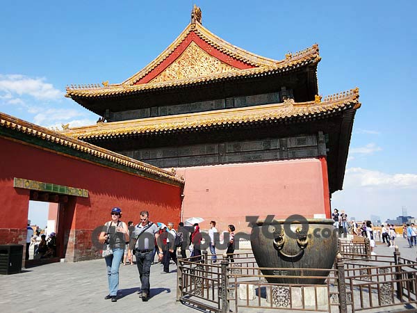 A Corner of Baohedian, Beijing Forbidden City