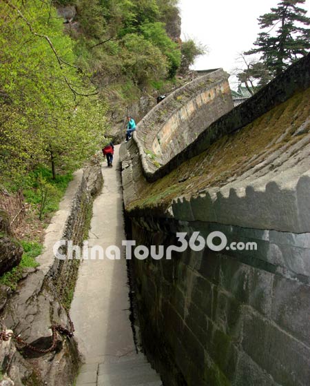 Steep Way of the Wudang Mountain
