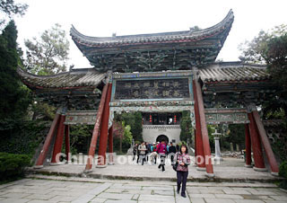 Wuhouci Temple in Hanzhong, Shaanxi