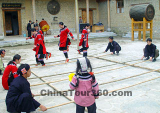 Bamboo-Tube Dance of Hani People