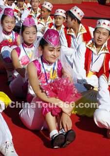 Hui People in Traditional Costume