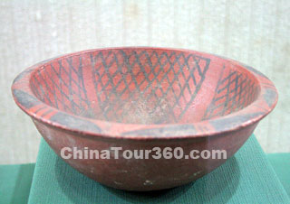 A Basin Excavated in Banpo Village, Xian