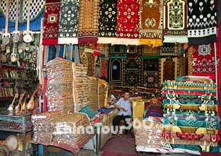 A Bazaar in Kashgar, Xinjiang