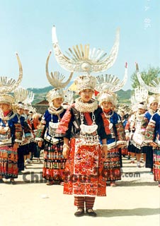 Miao minority groups in Guizhou