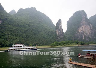 Ferry Boat on the Li River